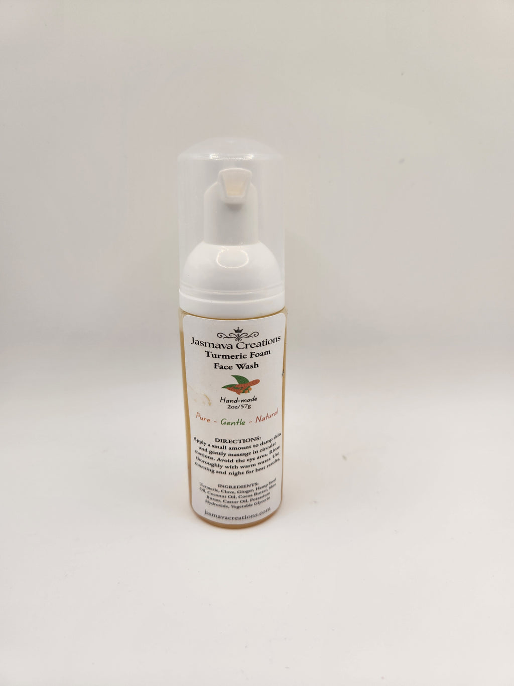 Turmeric Foam Face Wash – Natural Brightening Cleanser